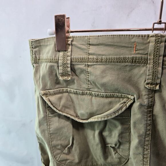 Saturday Sunday Shorts Womens 25 Low Rise Utility Safari Cuffed Convertible - Picture 6 of 11